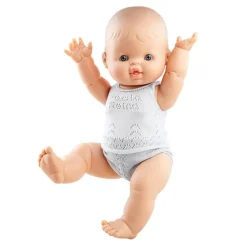Babypop Jongen Europees Met Ondergoed - Paola Reina