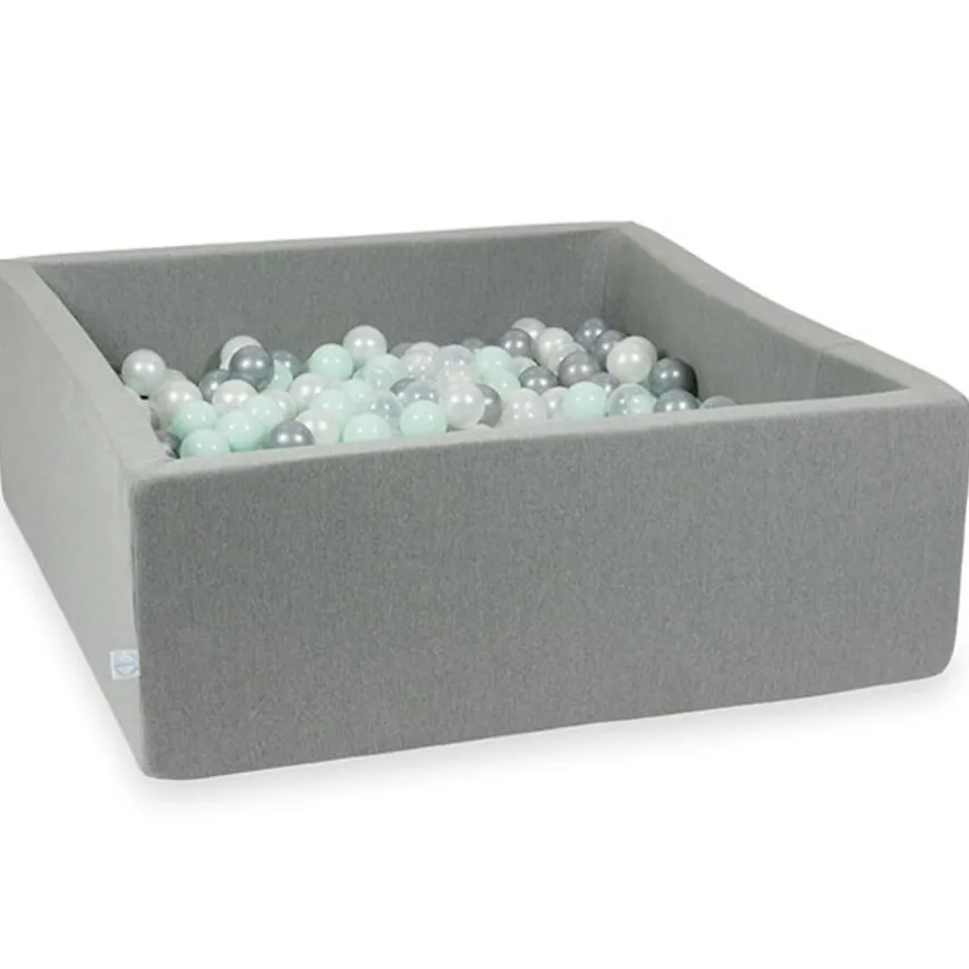 Ballenbad Grey 110X110X40 Incl. Ballen - Moje