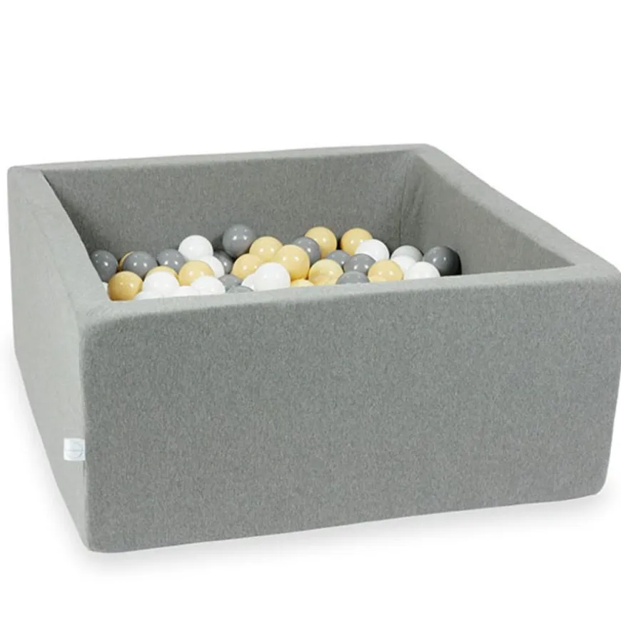 Ballenbad Grey 90X90X40 Incl. Ballen - Moje