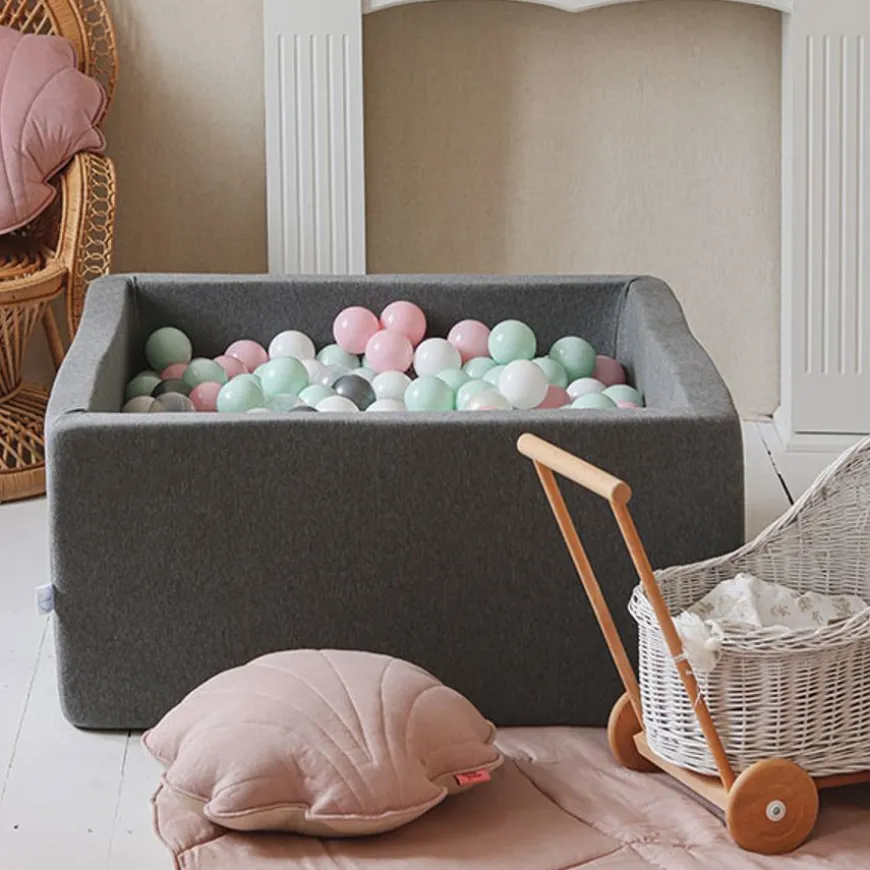 Ballenbad Grey 90X90X40 Incl. Ballen - Moje