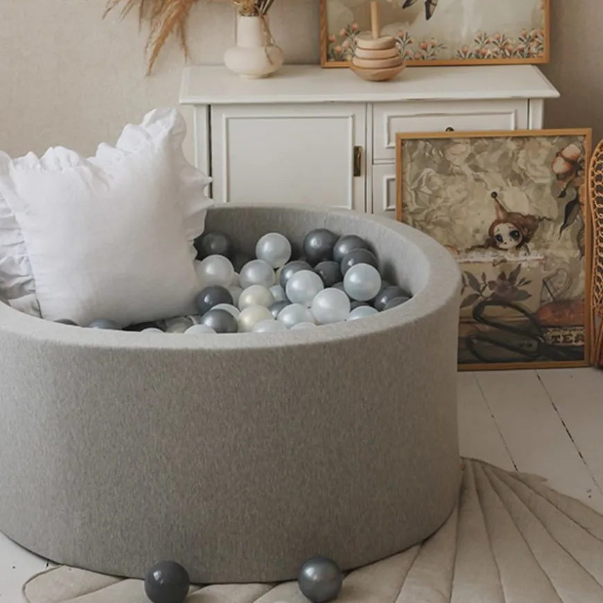 Ballenbad Light Grey 90X40 Cm Incl. Ballen - Moje