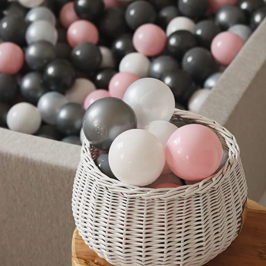 Ballenbad Light Grey 90X90X40 Incl. Ballen - Moje