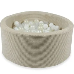 Ballenbad Rib Velvet Beige 90X40 +Ballen - Moje