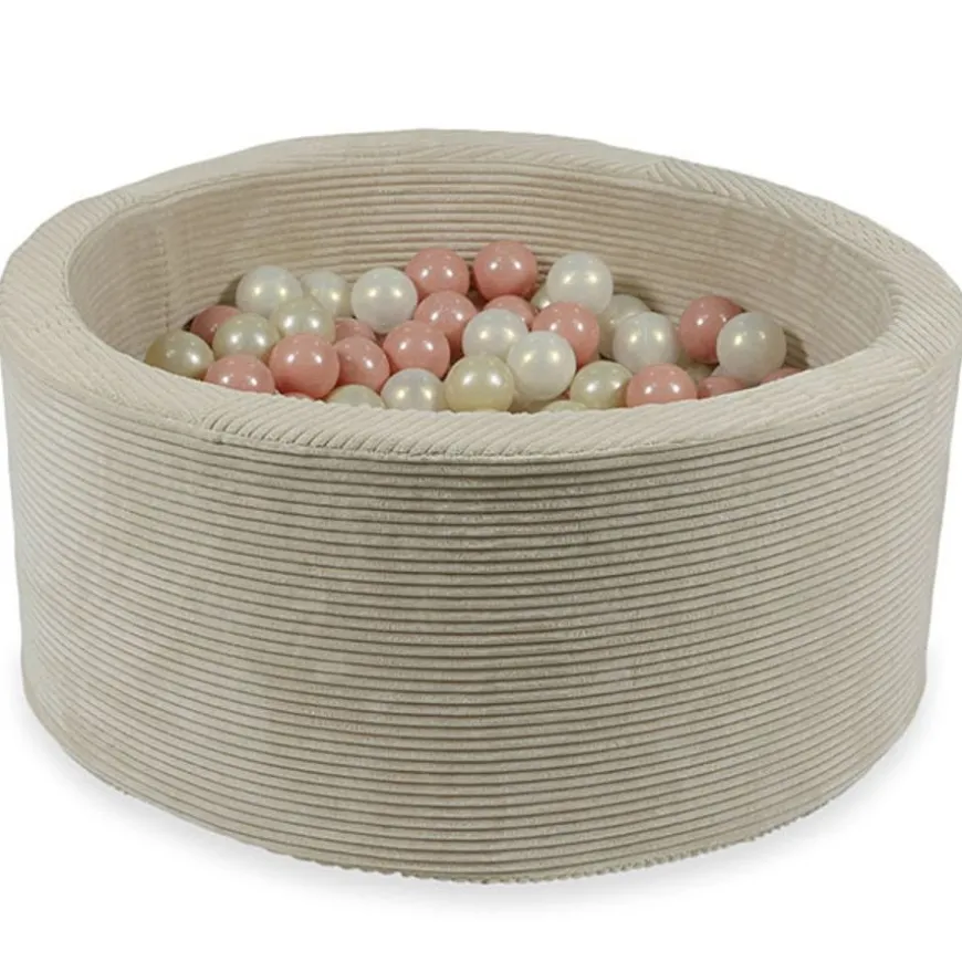 Ballenbad Rib Velvet Beige 90X40 +Ballen - Moje
