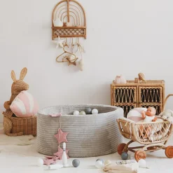Ballenbad Rib Velvet Beige 90X40 +Ballen - Moje