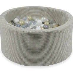 Ballenbad Rib Velvet Grey 90X40 +Ballen - Moje