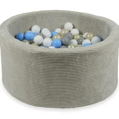 Ballenbad Rib Velvet Grey 90X40 +Ballen - Moje