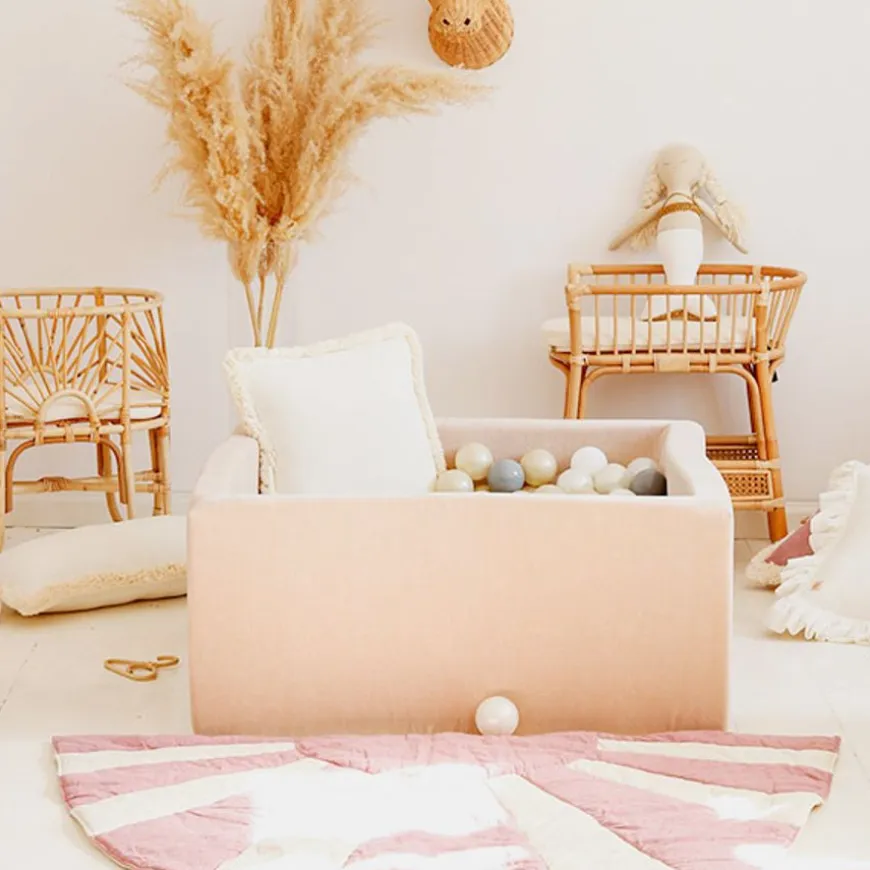 Ballenbad Velvet Beige 110X110 +Ballen - Moje
