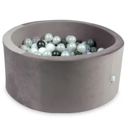Ballenbad Velvet Lila 90X40 Cm Incl. Ballen - Moje