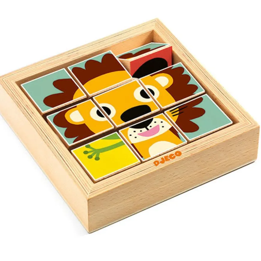 Blokpuzzel - Tournanimo - Djeco +2Jr