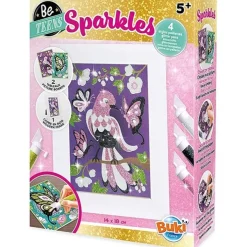 Buki Glitter Schilderijtjes Vogels