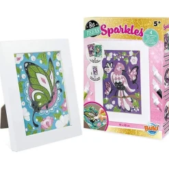 Buki Glitter Schilderijtjes Vogels