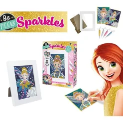 Buki Glitter Schilderijtjes Fee