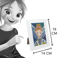 Buki Glitter Schilderijtjes Fee