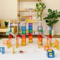 Connetix Tiles 92 Piece Ball Run Pack Magneetblokken