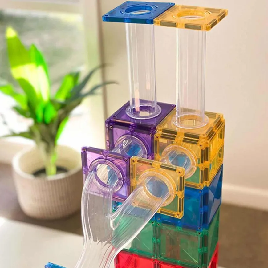 Connetix Tiles 92 Piece Ball Run Pack Magneetblokken
