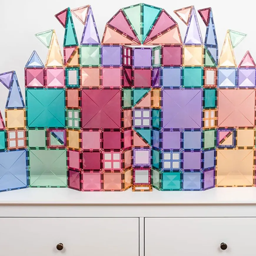 Connetix Tiles 120 Piece Pastel Creative Pack Magneetblokken