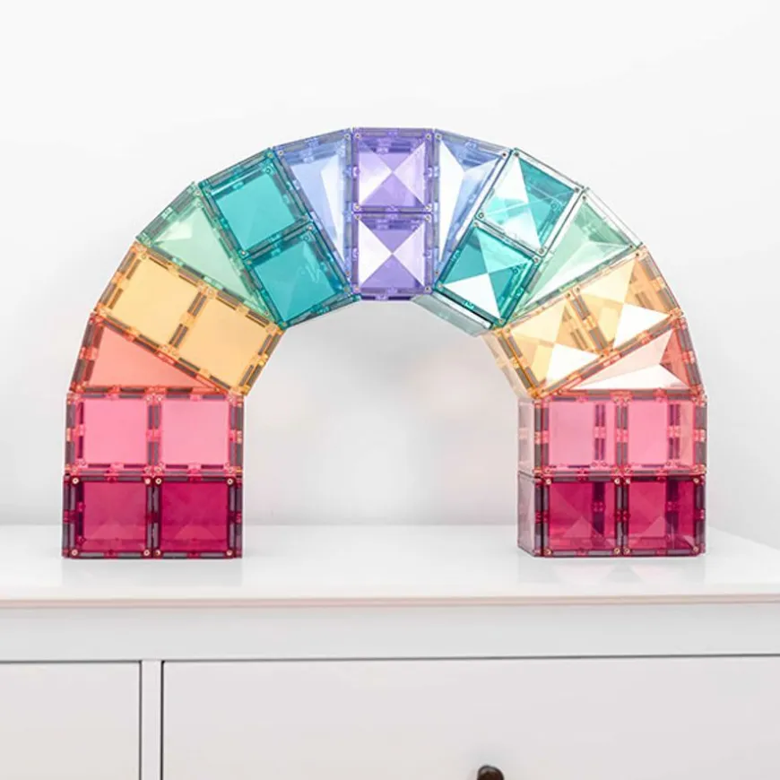 Connetix Tiles 120 Piece Pastel Creative Pack Magneetblokken