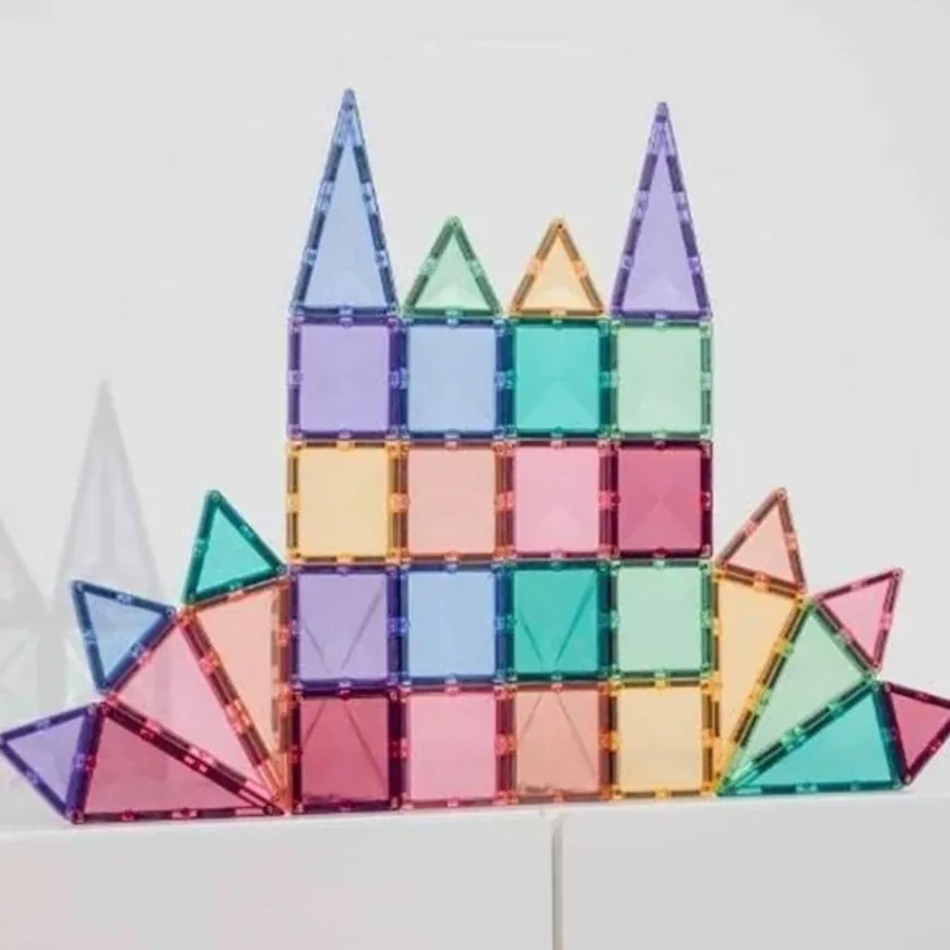 Connetix Tiles 32 Piece Pastel Mini Pack Magneetblokken