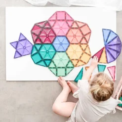 Connetix Tiles 202 Piece Pastel Mega Pack Magneetblokken