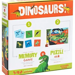 Crocodile Creek Memory En Puzzel Dinosaurussen