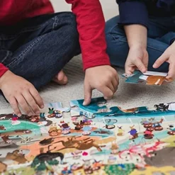 Crocodile Creek Puzzel Dag In Het Dino Museum 48St