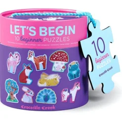 Crocodile Creek Puzzel Eenhoorn 10X 2St