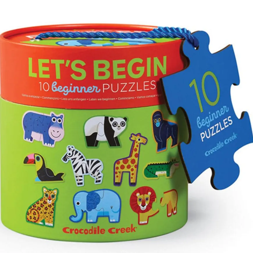 Crocodile Creek Puzzel Jungle 10X 2St