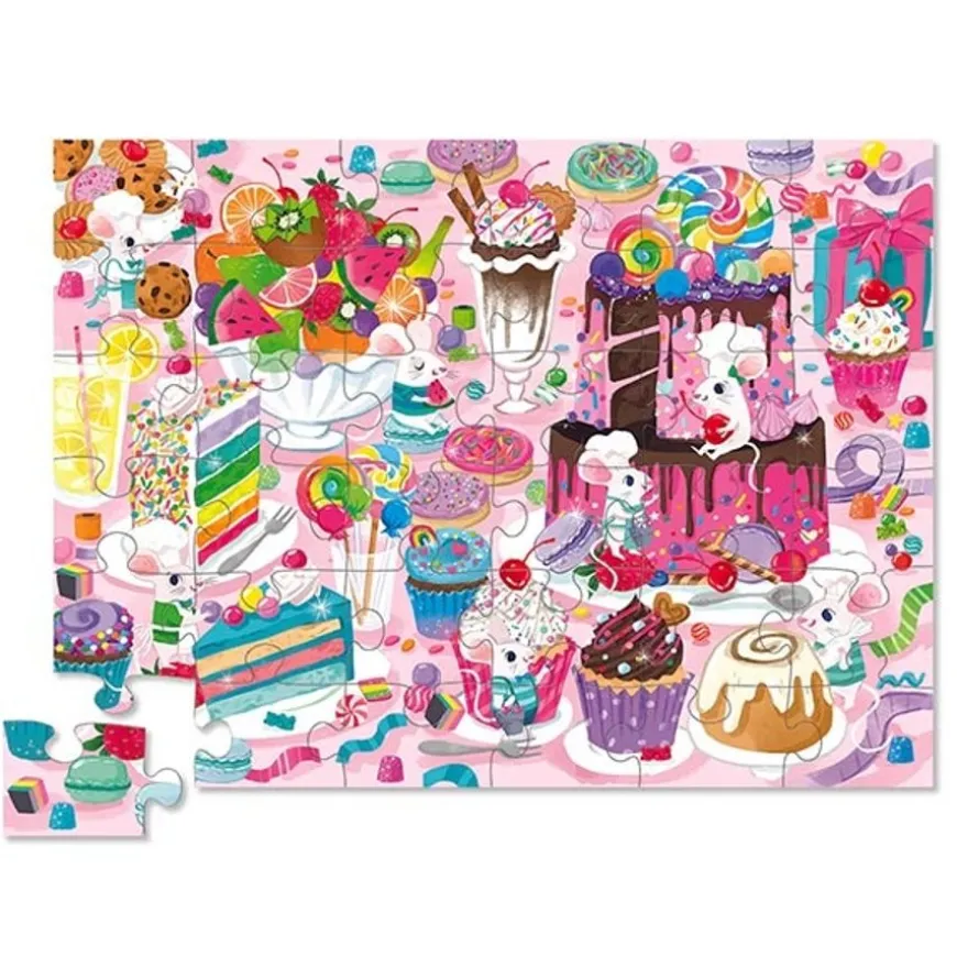 Crocodile Creek Puzzel Let'S Party 36 Stukjes