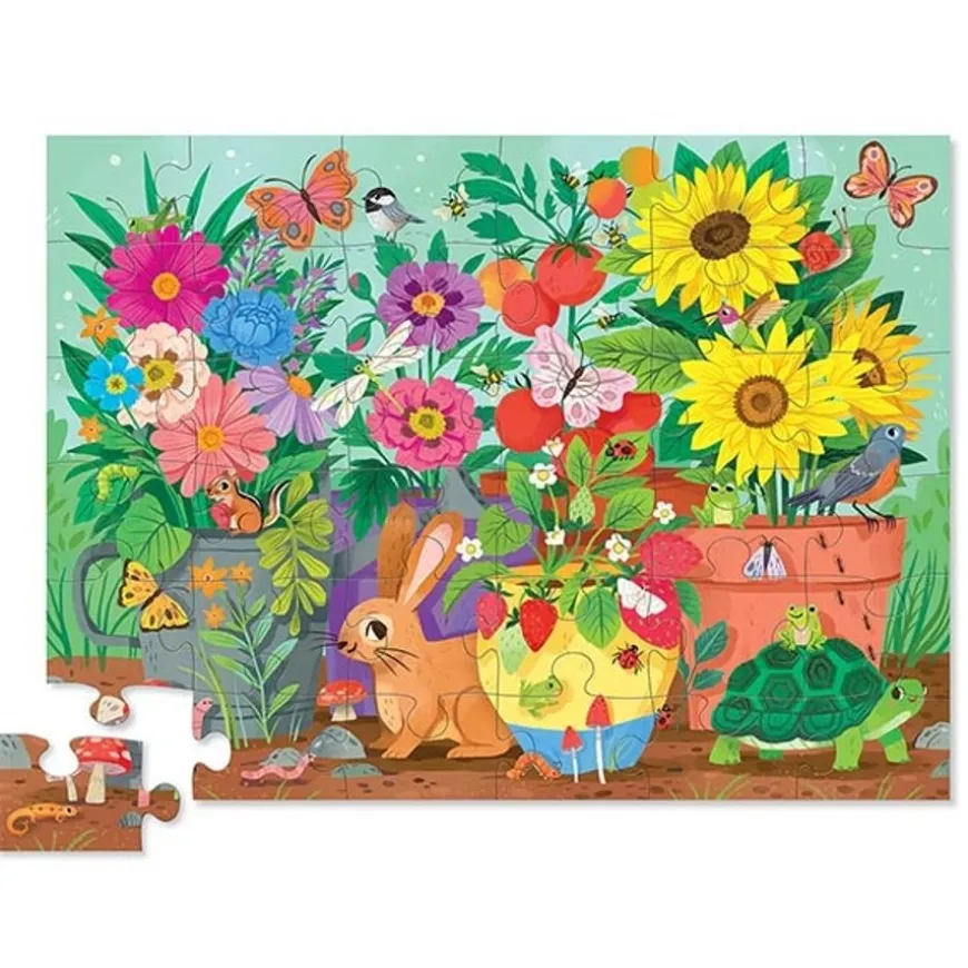 Crocodile Creek Puzzel Tuinvrienden 36 Stukjes