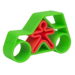 Dena Speelset Car + Kid Green Neon 2-Delig