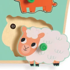 Djeco Inlegpuzzel Ouaf Woof Met Geluid