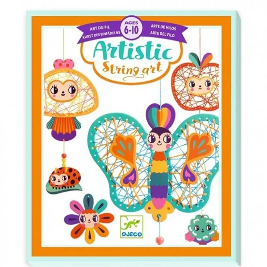Djeco Knutselpakket Artistic String Tuin +6Jr