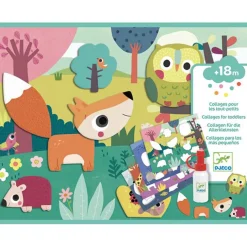 Djeco Knutselpakket Collages Dieren +18M