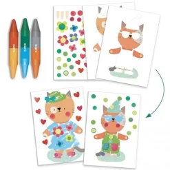 Djeco Knutselpakket Dieren +3Jr