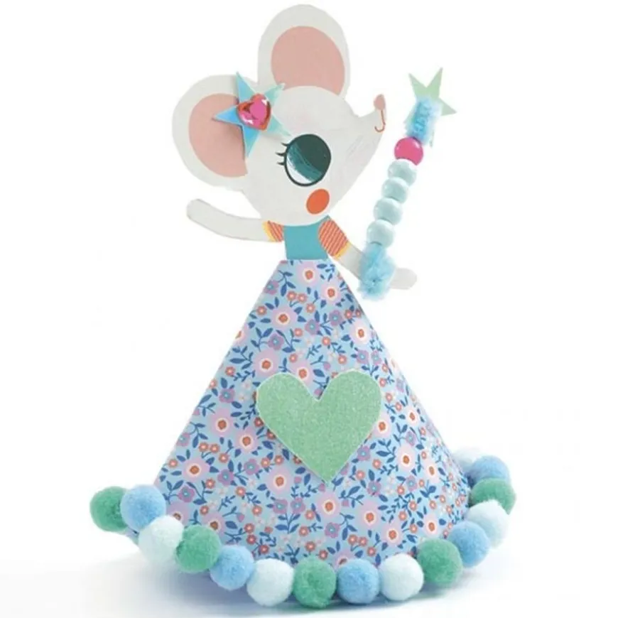 Djeco Knutselpakket Pompoms En Kralen 5-8Jr