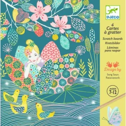Djeco Kraskaarten De Vijver +7Jr