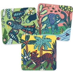 Djeco Kraskaarten Grote Dieren 3-6 Jr