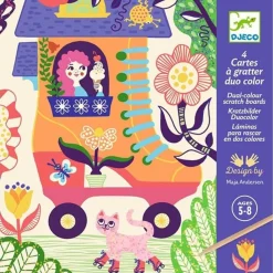 Djeco Kraskaarten Wacky Houses 5-8Jr