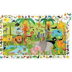 Djeco Observatie Puzzel Jungle +3Jr 35St