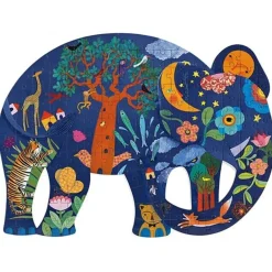 Djeco Puzzel Art Olifant 150 Stukjes