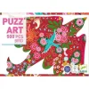 Djeco Puzzel Art Vogel 500 Stukjes