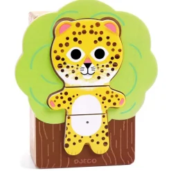 Djeco Puzzel Dieren Abramix +2Jr