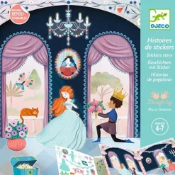 Djeco Stickerboek Kasteelleven 4-7Jr