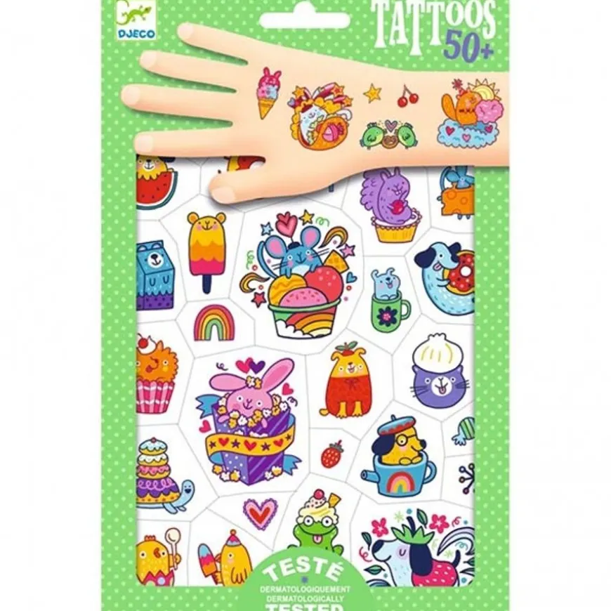 Djeco Tattoos Sweet Mimi +3Jr