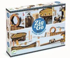 Djeco Zig & Go Kettingreactie Spel 45St