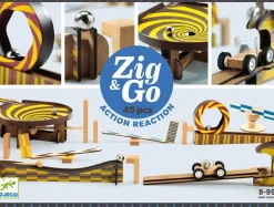 Djeco Zig & Go Kettingreactie Spel 45St