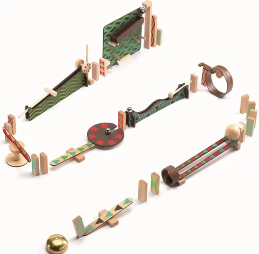 Djeco Zig & Go Kettingreactie Spel 48St