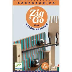 Djeco Zig & Go Kettingreactie Spel Fork 14St
