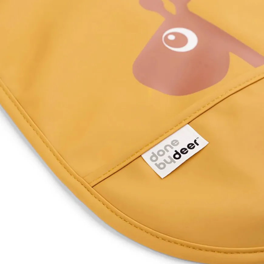 Done By Deer Slabbetje Set Van 2 - Raffi Mustard